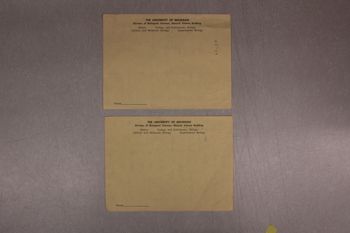 Media type: image;   Special Collections 3481 documents cataloged_item 3482 Description: Digital photo of Northcutt box to document exterior and interior text.;